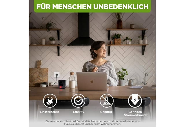 Unbekannt - Ultraschall Schadlingsbekampfer 20 - 70 Khz 45 W Innenbereich