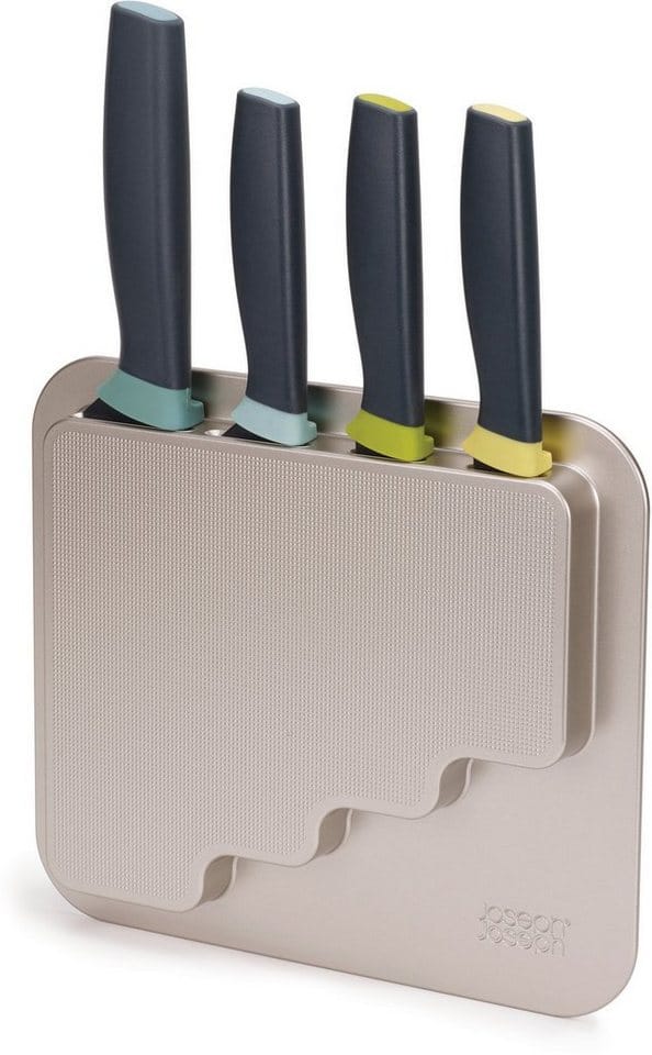 Set De Messer De Küche De 4 Stück Joseph Joseph Opal De Doorstore Elegantes Und Funktionelles Design, Hohe Qualität De Messer Für Ihre Küche.