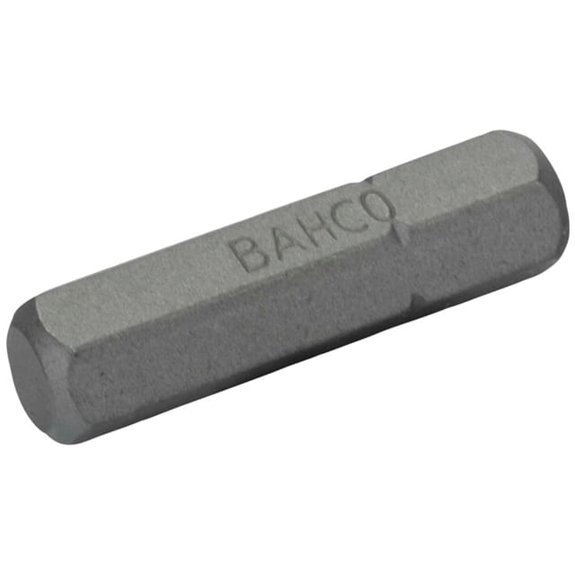 Bahco 1/4 Standard Schraubendreher Bits Für 3/8 Sechskantschrauben 25 Mm - 5 Stk./kunststoffbox