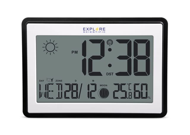 Explore Scientific Wetterstation 23,5 X 16,5 Cm Schwarz 2-teilig