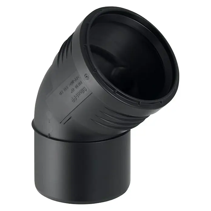 Geberit Silent-pp Bogen 45 Grad, Außendurchmesser 32mm
