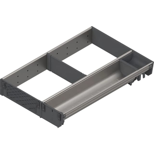 Orga-line Besteckeinsatz Facheinteilung Set Zsi.xxxki3n, Nl 450mm, Grau - Blum