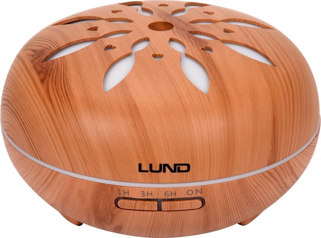 Lund Luftbefeuchter Aromadiffusor 500ml Dunkles Holz Mit Fernbedienung
