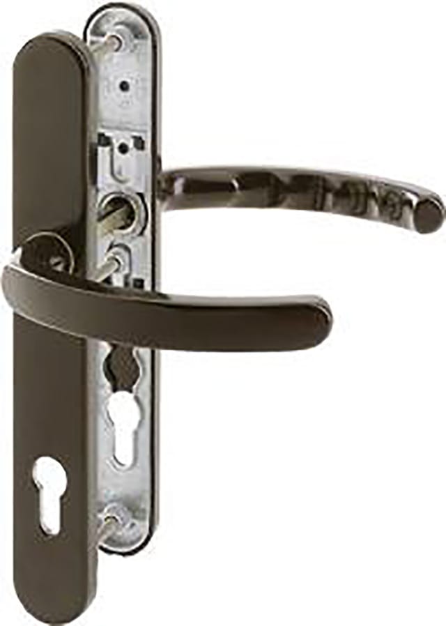 Hoppe® Drückergarnitur Mit Schmalschild Luxembourg 1500/3357n, Aluminium, 6990790