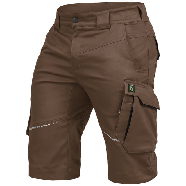 Leibwächter Shorts Flex-line Flexk Herren Gr. 66 Haselnuss/schwarz