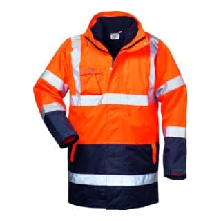 Warnparka Travis, Gr. M, Orange/marine - Safestyle