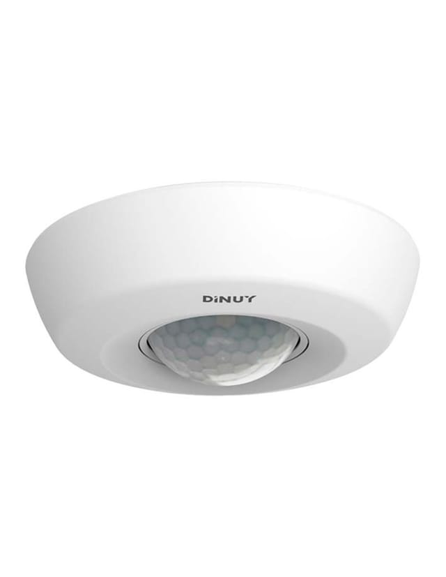 360º-bluetooth-deckenflächendetektor (3000w 2000lm 230v) Ip40 Ø11,85x4,5cm Weiße Farbe