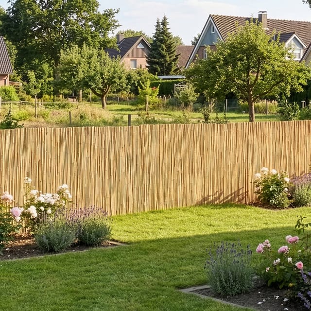 Schilfzaun Abbateggio 100x300 Cm [casa.pro]