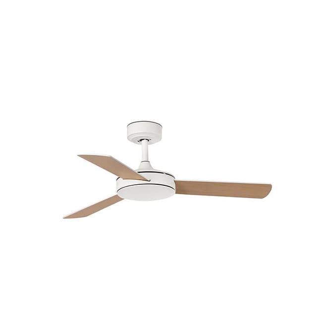 Mini Mallorca Ventilator Ohne Licht Weiß/ahorn
