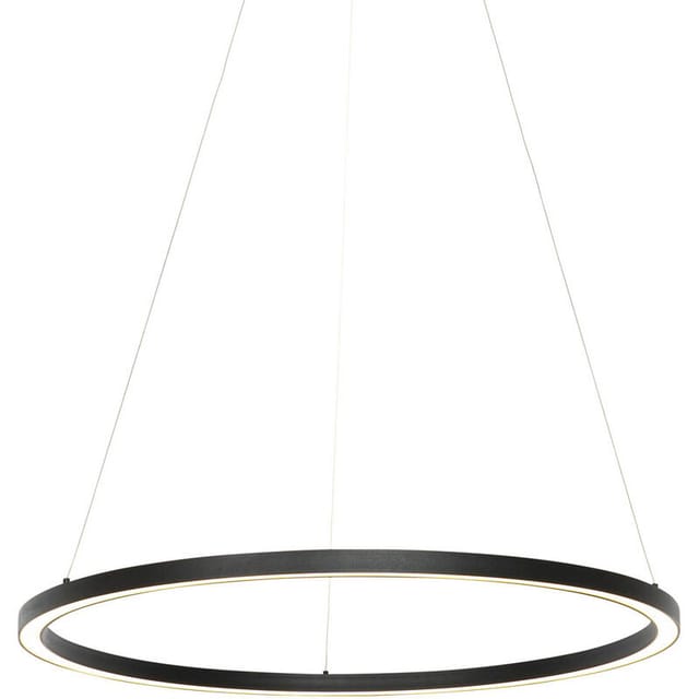 Smarte Hängelampe Schwarz 80 Cm Inkl. Led Und Rgbw - Girello