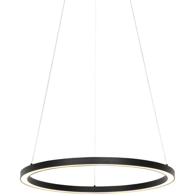 Smarte Hängelampe Schwarz 60 Cm Inkl. Led Und Rgbw - Girello