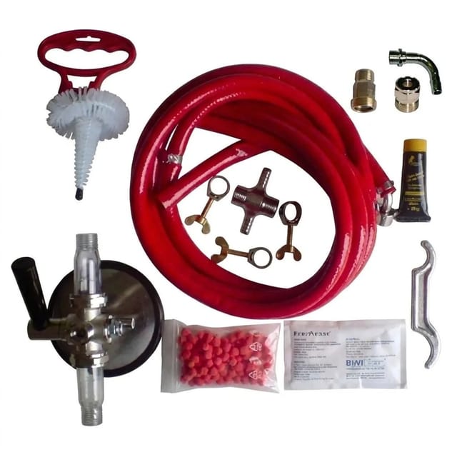 Reinigungsset Für Zapfanlage Und Keg - Groß - 2leitig - 7mm - 30mm Reinigungsadapter