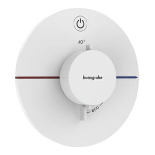 Showerselect Comfort - Unterputz-thermostatarmatur, Weiß Matt 15553700 - Hansgrohe