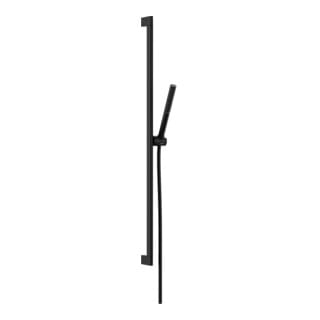 Pulsify S - Brausegarnitur: Handbrause, Stange Und Schlauch, Ecosmart+, Schwarz Matt 24383670 - Hansgrohe