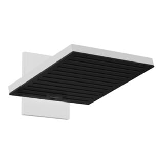 Pulsify E - Kopfbrause, 26x26 Cm, Ecosmart, 2 Strahlarten, Weiß Matt 24351700 - Hansgrohe