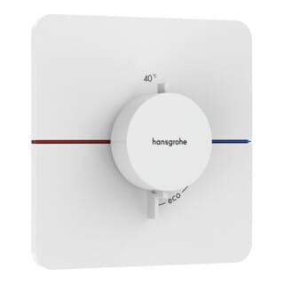 Showerselect Comfort - Unterputz-thermostatarmatur, Weiß Matt 15588700 - Hansgrohe