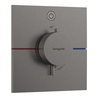 Fms Showerselect Comfort E Thermostat, Up Brushed Black Chrome