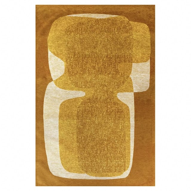 Beneffito - Teppich – Poum Poum Kollektion – Curry – Teppich – Gelb – 200 X 280 Cm