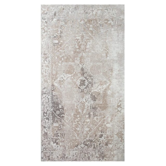 Beneffito - Teppich – Kollektion Heris – Maushaar – Teppich – Grau – 80 X 150 Cm