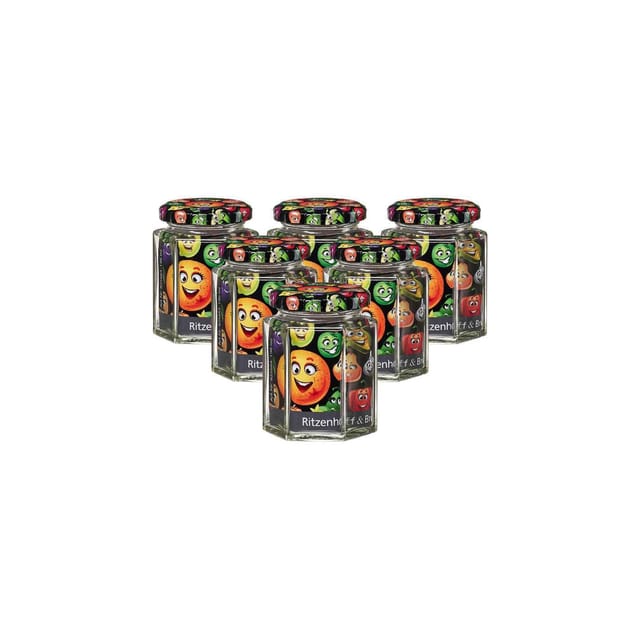 Ritzenhoff & Breker Vorratsgläser Smile 196 ml 6er Set