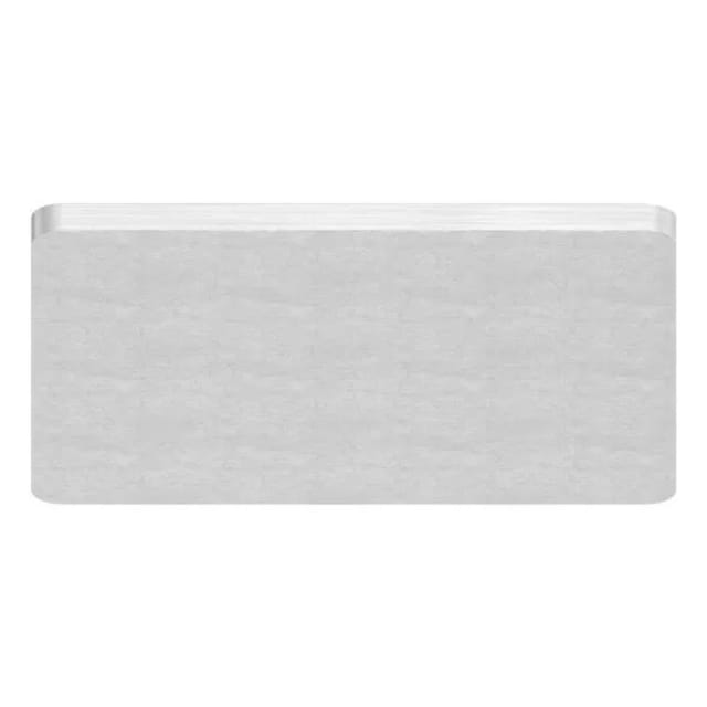 FeNau Anschweißplatte V2A Edelstahl Für Quadratrohr 40x40 mm 2 mm Geschliffen