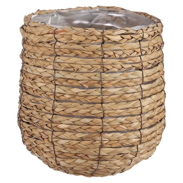 Mica Korb Avalon Hellbraun Seegras 26 X 26 Cm Blumentopf