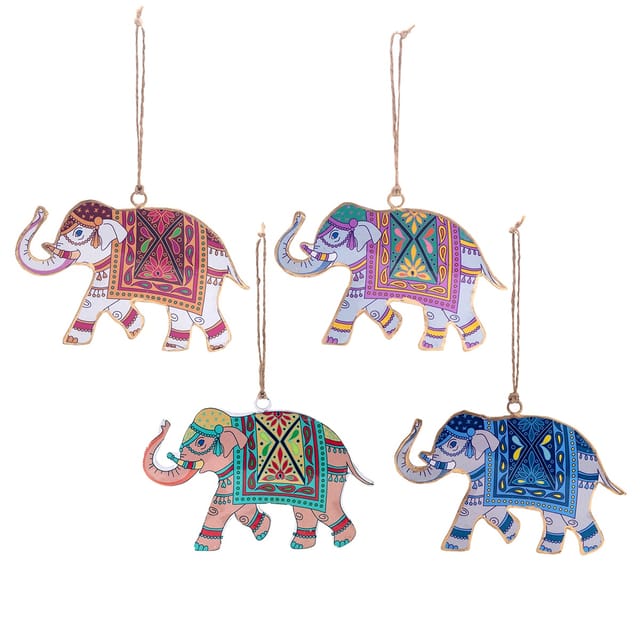 Signes Grimalt - Elephant Anhänger 4 U Hangs Mehrfarbiger Anhänger - 9x14x1cm