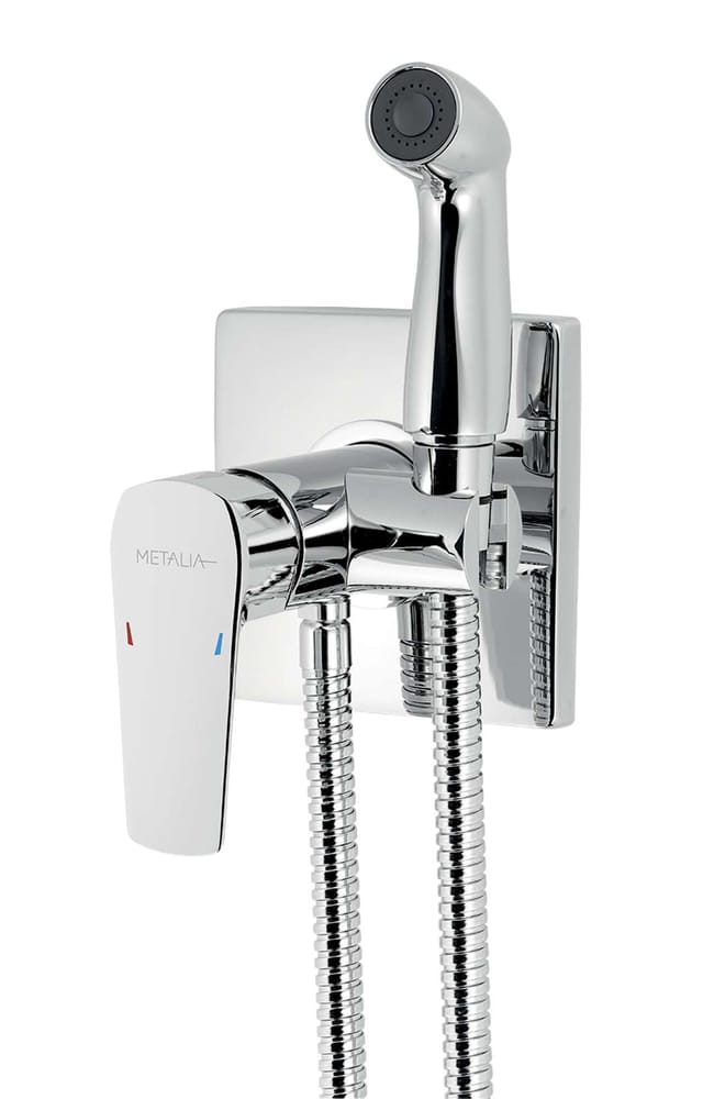 Novaservis Metalia 58 - Unterputz-bidetarmatur, Chrom 58211,0