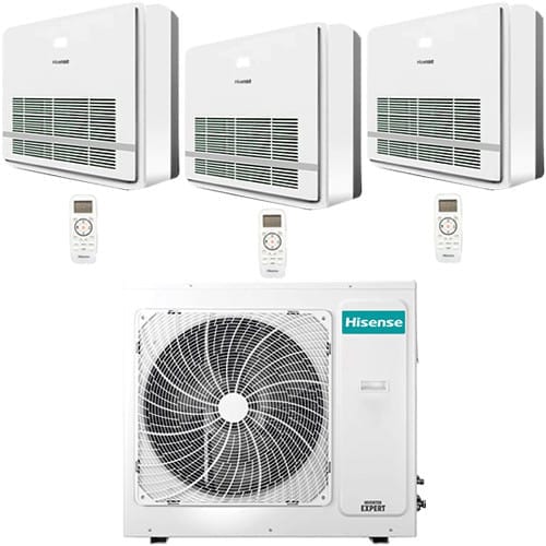 Klimaanlage Hisense Konsole Turbo Serie R32 Test-split-wechselrichter 9000 + 9000 + 9000 Btu Mit E.u. 3amw72u4rjc Neue Klasse A++/a+