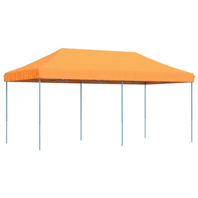 Partyzelt Faltbar Pop-up Orange 580x292x315 Cm Vidaxl