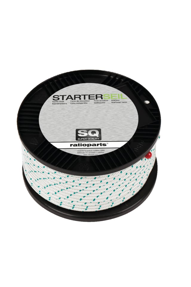 4,5 Mm X 1,0 M Starterseil Für Motor Mit Handstarter Rasenmäher