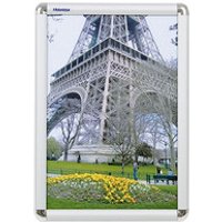 Franken - Bilderwechselrahmen 32,7 X 45 X 1,2 Cm (b X H X T) Din A3 Aluminium Silber Bild 2