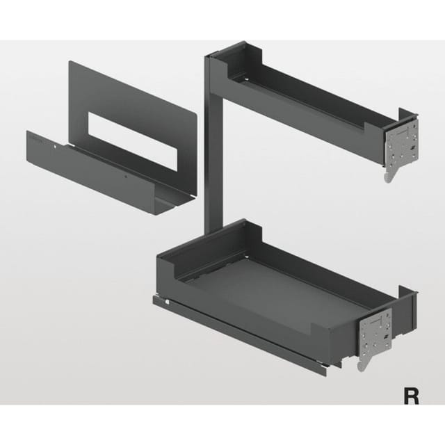 Peka - Unterschrankauszug Pinello Board 300 Rechts Anthrazit