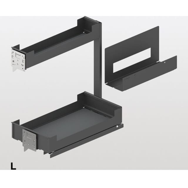 Peka - Unterschrankauszug Pinello Board 300 Links Anthrazit