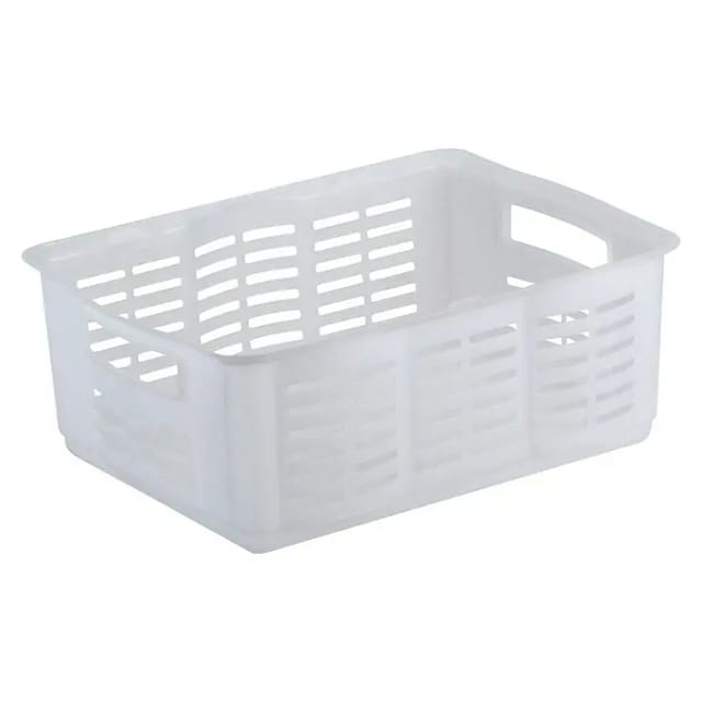 Curver Transparenter Aufbewahrungskorb 12 Liter Praktisch