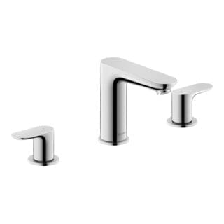 Duravit - Wave 3-loch Waschtischarmatur, Ausladung 129 Mm, Mit