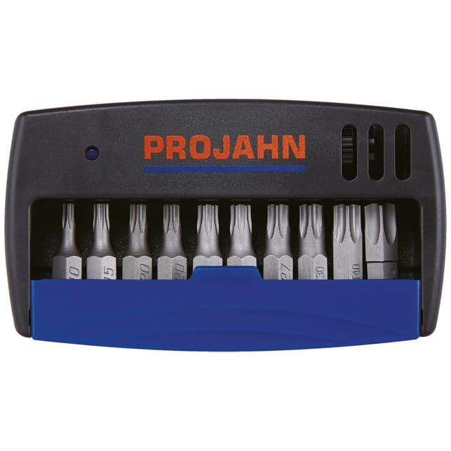 1/4 Bit Box 11-tlg. Tx 10 - 15 - 2x20 - 2x25 - 27 - 30 - 40 - 45 - Projahn