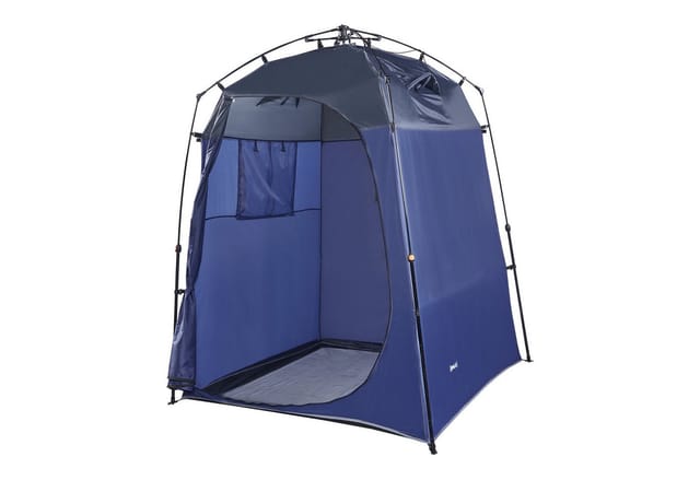 Pro.tec - Pop-up Duschzelt Ayas 150x150x200 Cm Blau/grau [ ]