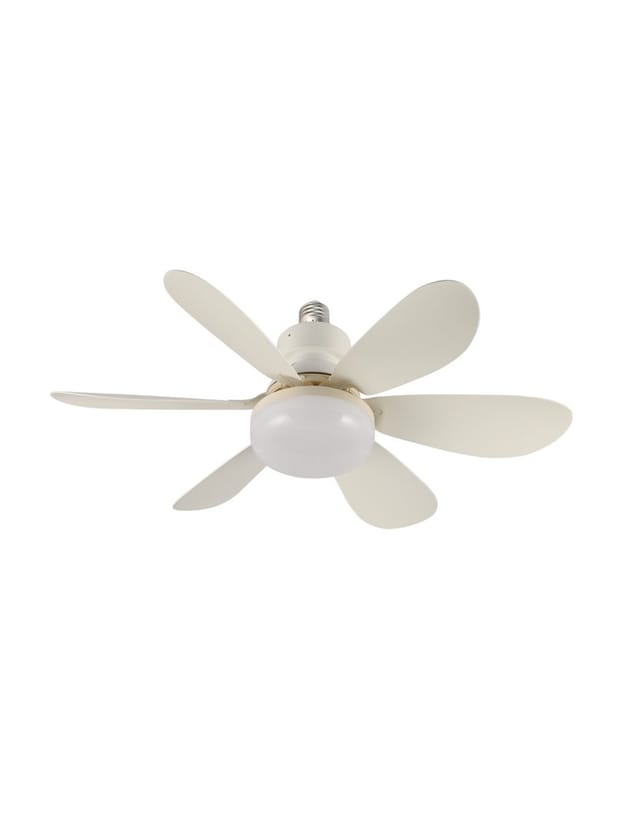 Nikiya Led-deckenventilator Weiß 18w 2000lm Cct