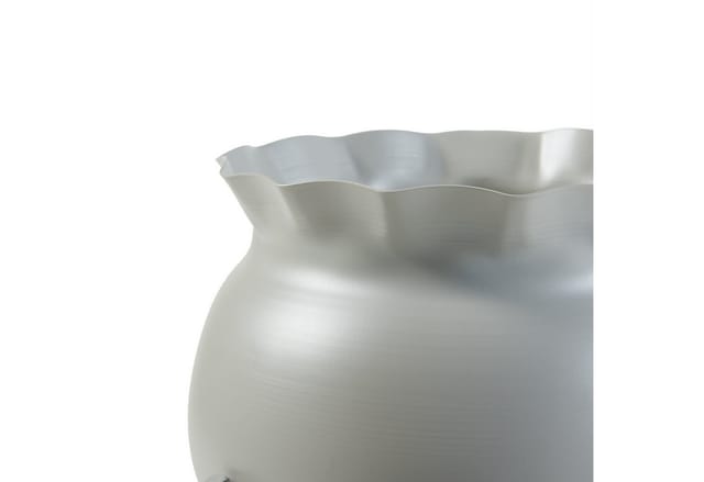 [en.casa] - Blumenständer Altena 94,5x27x27 Cm Hellgrau