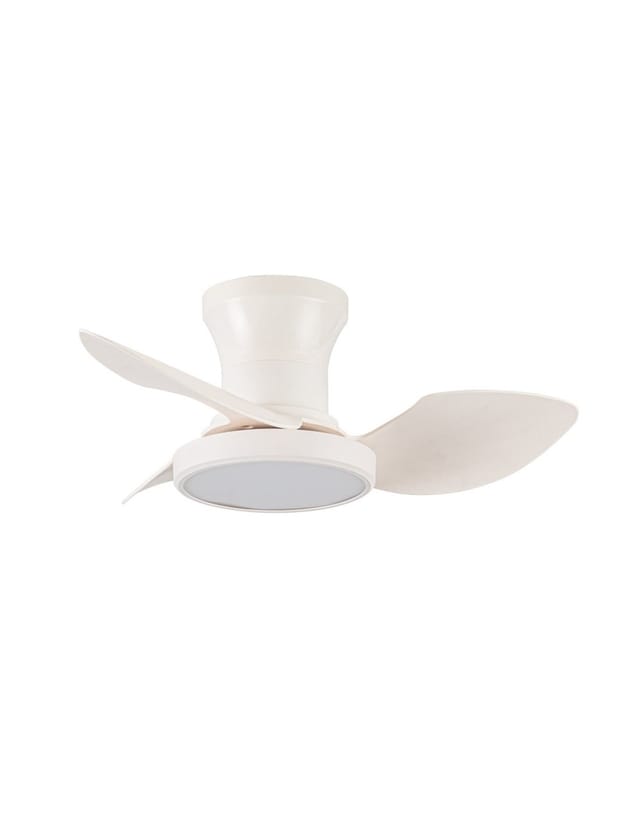 Reel Weißer Led-deckenventilator 20w 1900lm Cct Dim