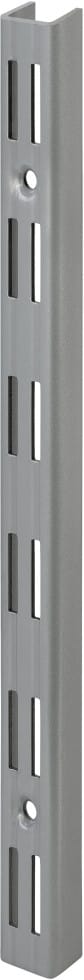 Wandschiene 2-reihig Grau 150 X 2,5 Cm Wandschiene - Trendline