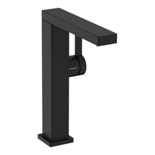 Tecturis E - Waschtischarmatur Mit Push-open-ablaufgarnitur, Coolstart, Ecosmart, Schwarz Matt 73063670 - Hansgrohe