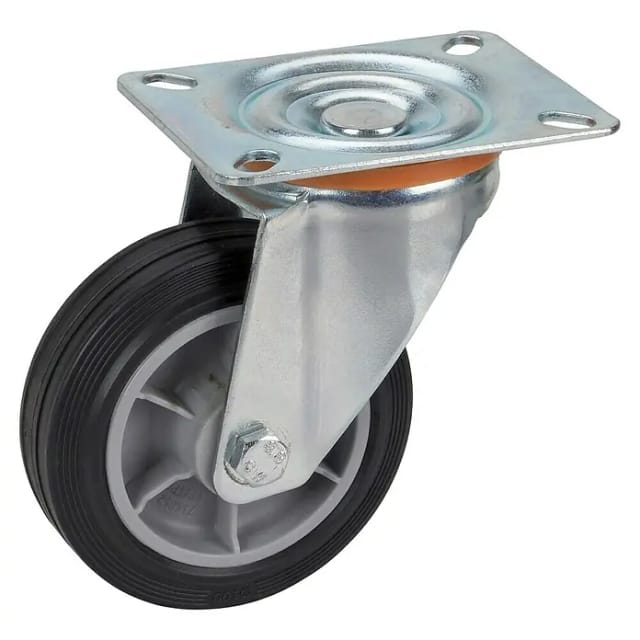 Lenkrolle Tpe Pp-felge 100 Mm 70 Kg - Dörner+helmer