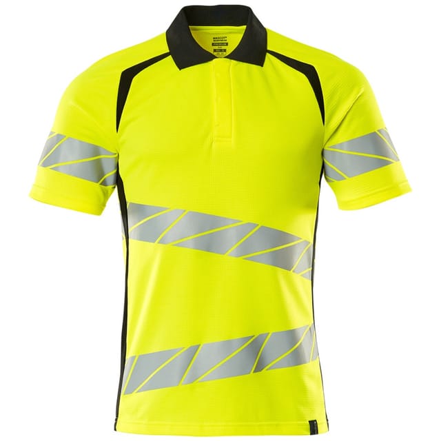 Mascot Polo-shirt, Moderne Passform Polo-shirt Gr. 5xlone, Hi-vis Gelb/schwarz