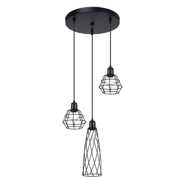 Hängeleuchte Suba 3xe27 Neutralweiß 38cm Sollux