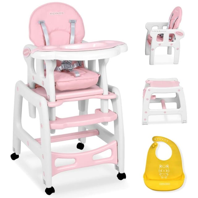 Sinco 5-in-1-futterstuhl, Rosa