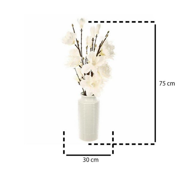 Composition Magnolia En Vase H75 - Magnolia