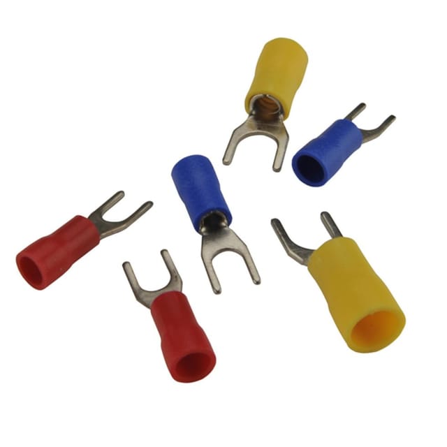 Weitere - Gabelkabelschuh-set 1,5 / 2,5/ 6 Mm², Isoliert Aderend- & Isolierhülsen