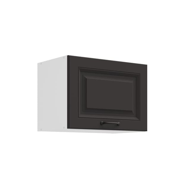 Küchen Preisbombe - Hängeschrank 50 Cm Stilo Grau Küchenzeile Küchenblock Küche Landhaus Höhe 36 Cm